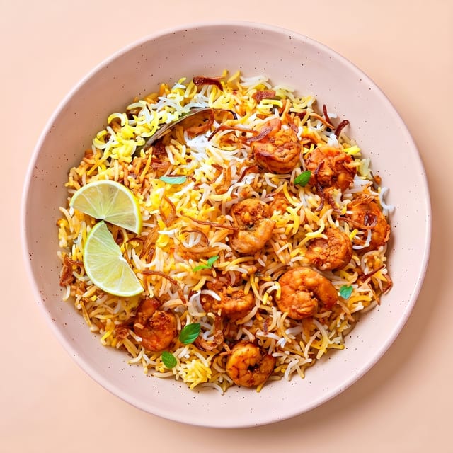 Shrimp Pullau.