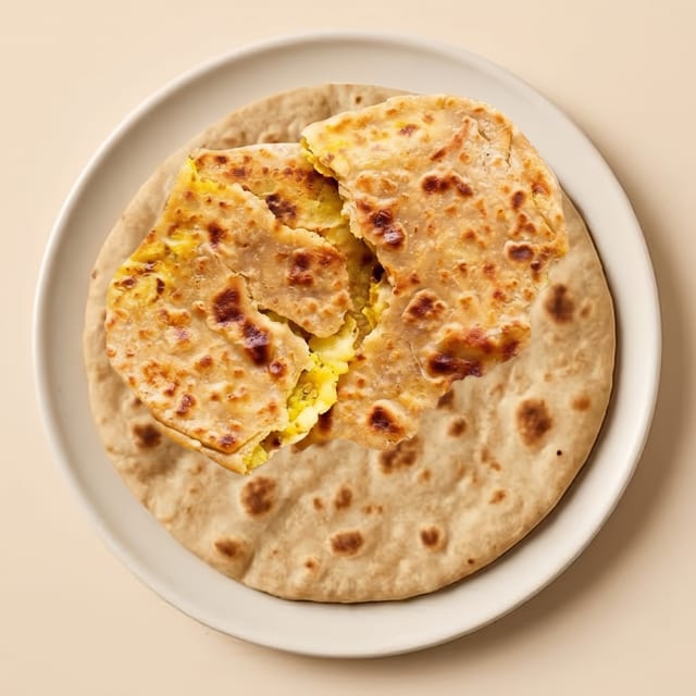 Aloo Paratha.
