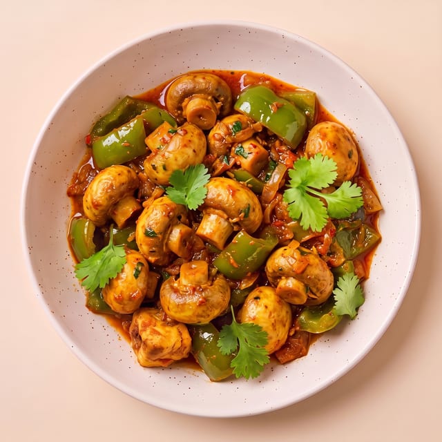 Mushroom Do Pyaza.