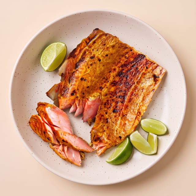 Tandoori Salmon.