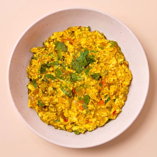 Paneer Bhurji.