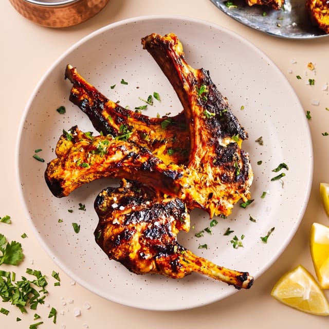 Tandoori Lamb Chops.