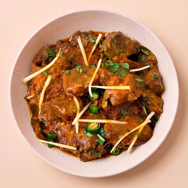 Lamb Karahi.