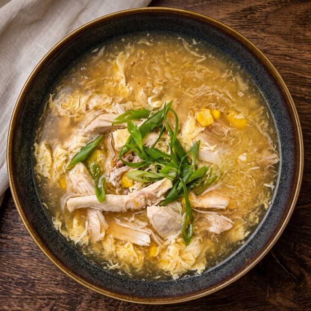 Chicken Corn Soup.