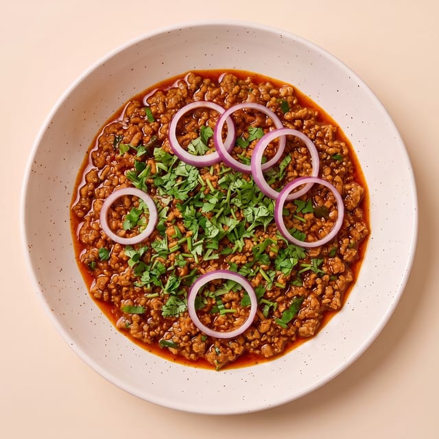 Chicken Keema Masala.