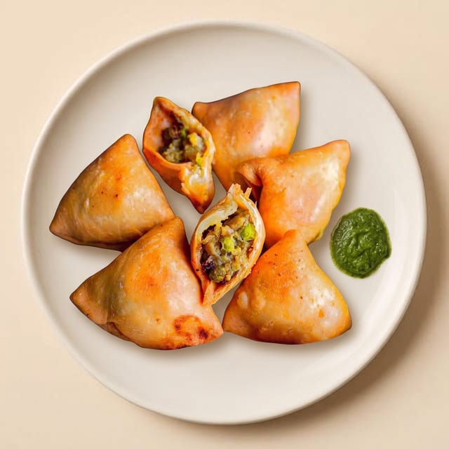 Vegetable Samosa.
