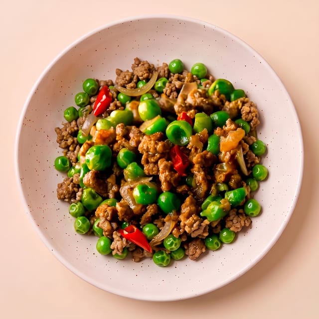 Lamb Keema Mattar.