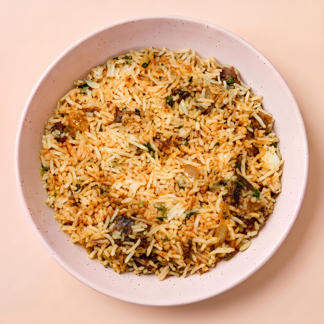 Goat Biryani.