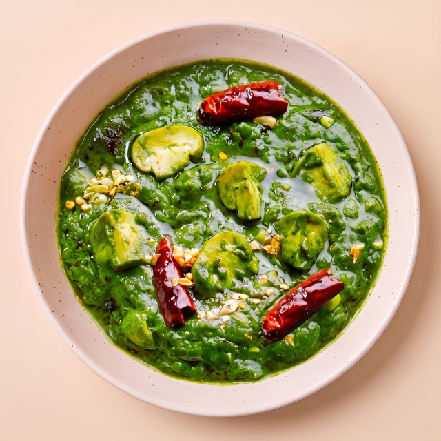 Dhingri Palak Mattar.