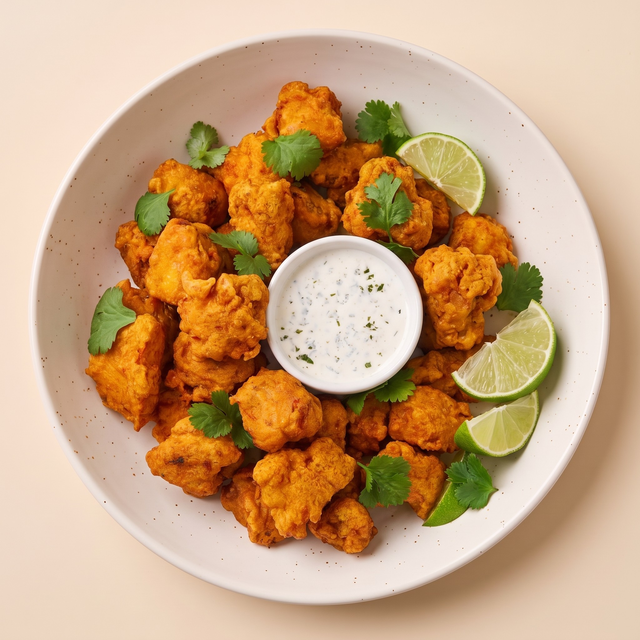 Fish Pakora.