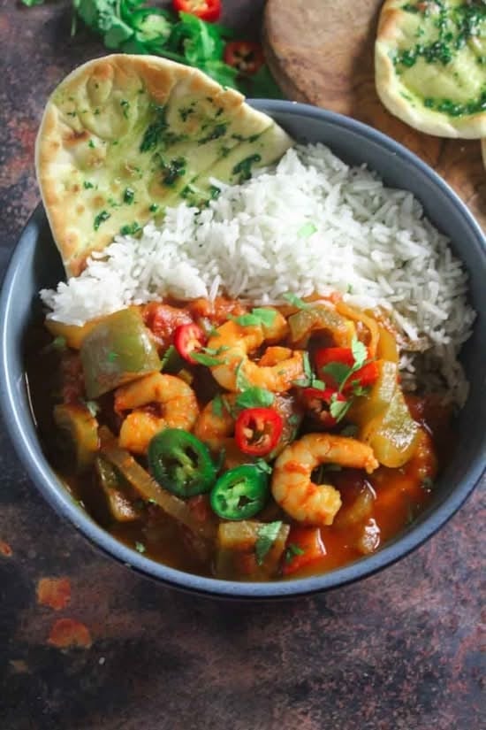 Shrimp Jalfreji.
