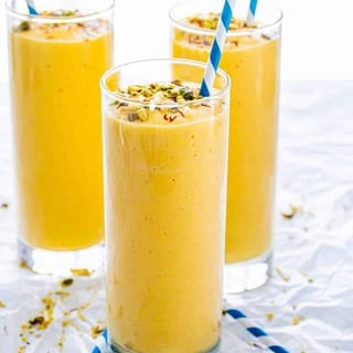 Straw/mango Lassi